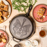 LODGE 12 Inch Skillet "Love is Like a Butterfly" Dolly Parton Skillet