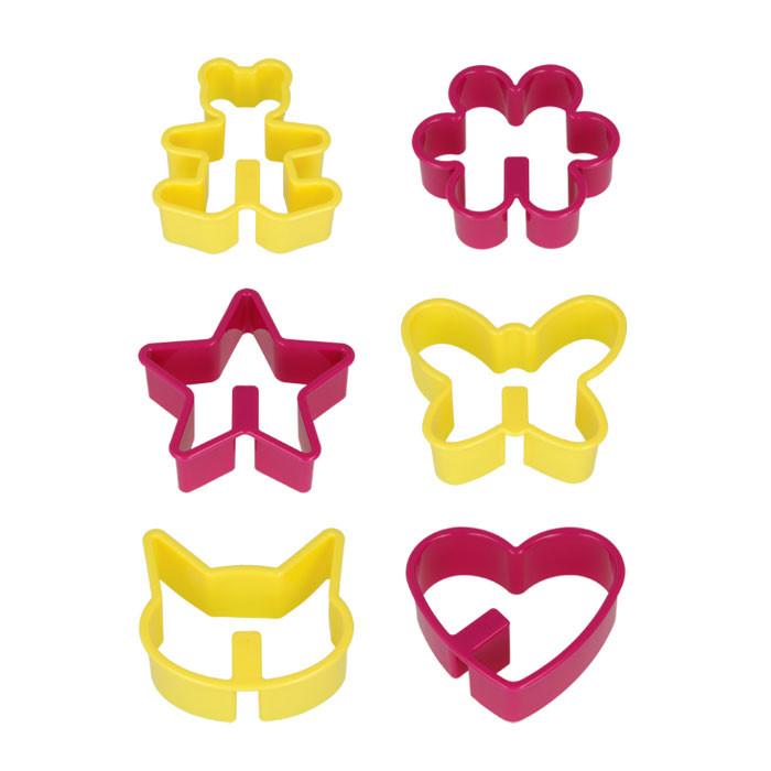 Cookie Cutters Over Mug (Set of 6) by Metaltex