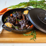 BLACKLOCK *17* Triple Seasoned Cast Iron Braizer With Lid SAVE 32.00