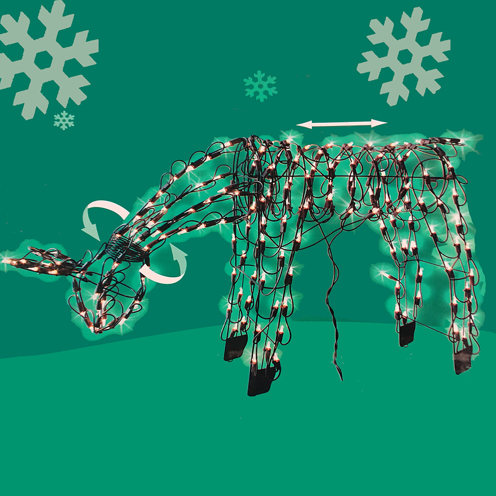 Holiday Feeding Doe<br>44 Inch - 175 Mini Lights