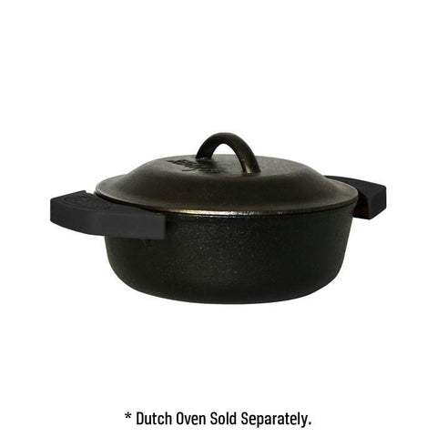 Silicone Assist Black Handle Holder by Lodge - one piece