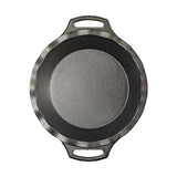 SAVE 20%!   9 Inch Seasoned Cast Iron Pie Pan